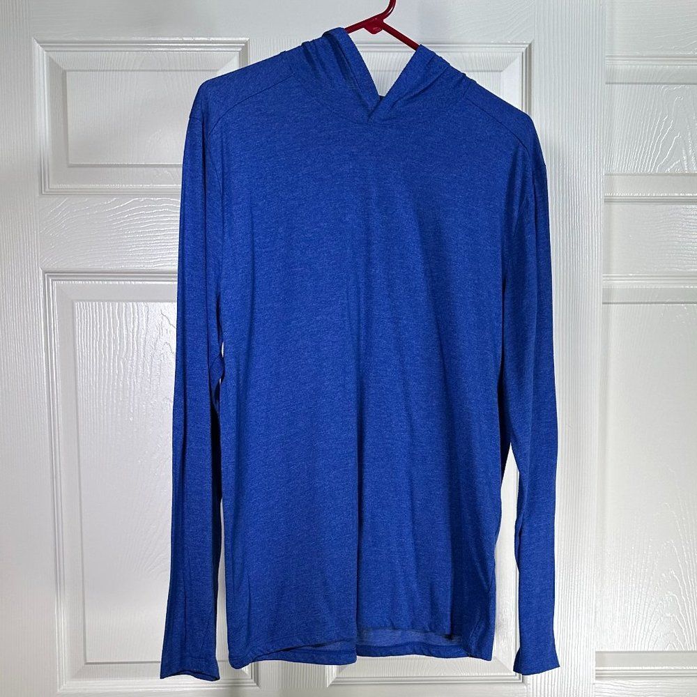 Under Armour Blue Long Sleeve Loose Fit Hoodie T-Shirt